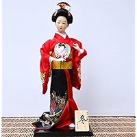 Amazon | 日本人形 歌舞伎人形 ミニ 芸者 着物にんぎょう お土産 歴史